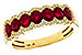 E275-34920: LDS WED RG 1.40 TW RUBY 1.57 TGW