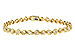 E275-34975: BRACELET 2.15 TW FANCY CUT DIAMONDS