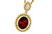 E276-18584: NECKLACE 2.10 GARNET 2.12 TGW (9x7MM GAR)