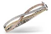 F000-74065: BANGLE BRACELET 2.00 TW