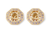 F000-80420: SEMI EARRINGS .20 TW