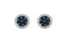 F188-04929: EARR .45 BLUE DIA .70 TW