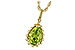 F189-85893: NECKLACE 1.30 CT PERIDOT