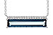 F190-78593: NECK 2.70 LONDON BLUE TOPAZ 2.80 TGW