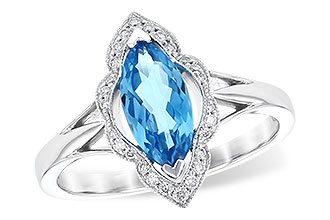 F273-52256: LDS RG 1.26 BLUE TOPAZ 1.37 TGW