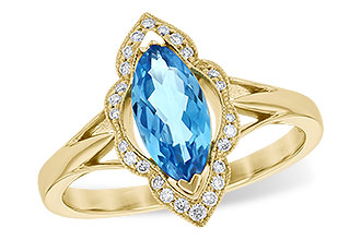 F273-52256: LDS RG 1.26 BLUE TOPAZ 1.37 TGW