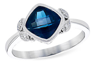 F273-54065: LDS 1.63 LONDON BLUE TOPAZ 1.65 TGW