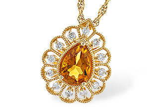 F274-39529: NECK .62 CITRINE .75 TGW