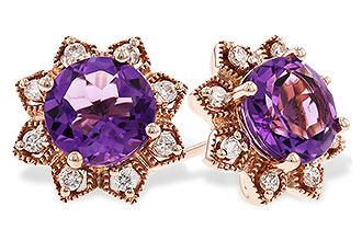 F274-41356: EARR 2.07 TW AMETHYST 2.25 TGW (7MM RD)