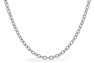 F274-43120: CABLE CHAIN (1.3MM, 14KT, 18IN, LOBSTER CLASP)