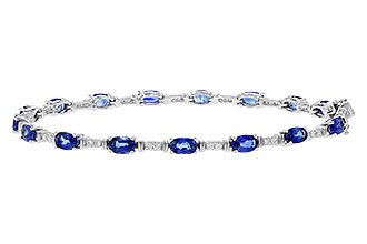 F275-29538: BRACELET 4.92 SAPPHIRE 5.24 TGW (7")