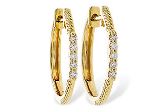 F275-32247: EARRINGS .11 TW