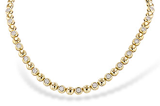 F275-32265: NECKLACE .87 TW (17")