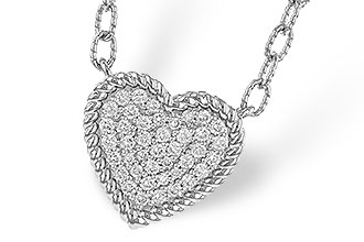 F275-33102: NECKLACE .32 TW (18")