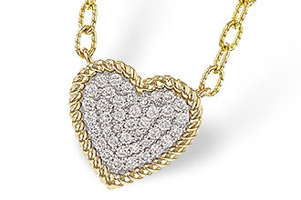 F275-33102: NECKLACE .32 TW (18")