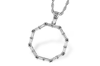 F275-33111: NECKLACE .35 TW BAG DIAS