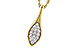 F275-34084: NECKLACE .20 TW