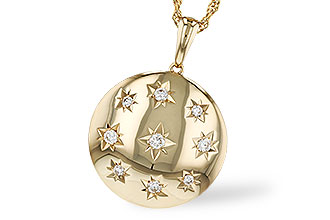 F276-18593: NECKLACE .17 TW
