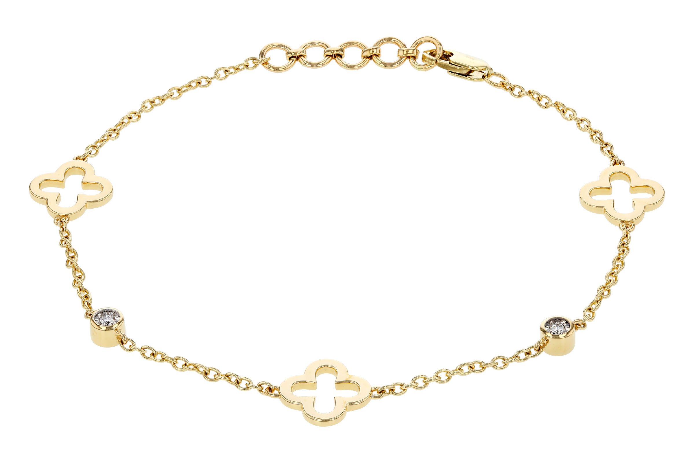 F276-19502: BRACELET .06 TW (7.25")