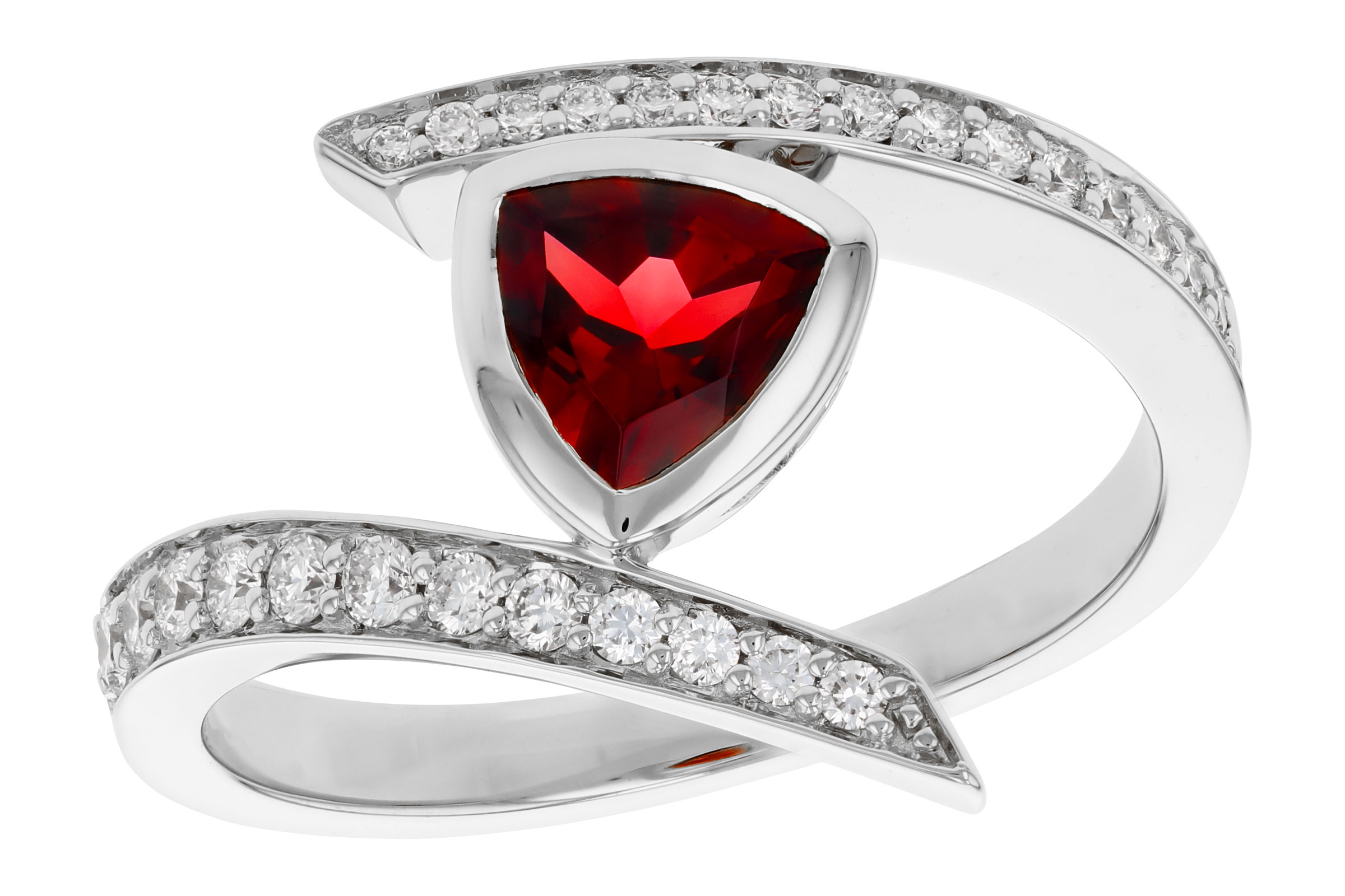 F276-21320: LDS RG .84 GARNET 1.08 TGW (6MM GAR)