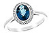 G189-83111: LDS RG 1.27 LONDON BLUE TOPAZ 1.42 TGW