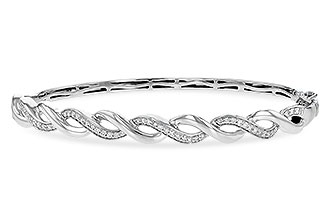 G189-86774: BANGLE BRACELET .42 TW