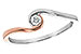 G190-78602: K189-86738 W/ ROSE GOLD TRIM .07 BR