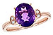 G190-81274: LDS RG 2.10 AMETHYST 2.16 TGW (10x8MM AMY)