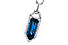 G273-47638: NECK 2.95 LONDON BLUE TOPAZ 3.12 TGW