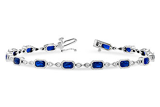 G273-48629: BRACELET 4.00 SAPP 4.32 TGW