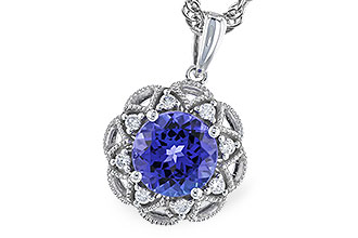 G274-39538: NECK 1.42 TANZANITE 1.50 TGW (7MM TANZ)
