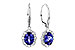 G274-41274: EARR 1.28 TW TANZANITE 1.72 TGW (7x5 OVAL)