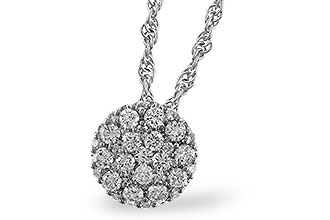 G275-30365: NECKLACE .25 TW
