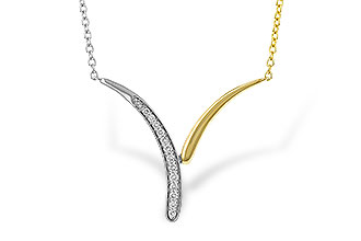G275-32247: NECKLACE .12 TW (18")