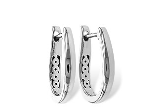 G275-33156: GOLD EARRINGS (15MM)
