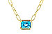 G275-33165: NECKLACE 1.20 SWISS BLUE TOPAZ (18")