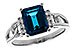 G275-34020: LDS RG 2.42 LONDON BLUE TOPAZ 2.50 TGW (9x7MM LBT)