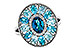 G275-34065: LDS RG 3.02 TW BLUE TOPAZ 3.10 TGW (7x5MM LBT CTR)