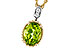 G275-34974: NECKLACE 1.22 PERIDOT 1.25 TGW (8x6MM OV)