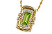 G275-35847: NECKLACE .72 PERIDOT .84 TGW (8x4MM PER)