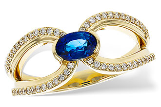 G276-18611: LDS RG .56 SAPPHIRE .75 TGW (6x4MM SA)