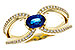 G276-18611: LDS RG .56 SAPPHIRE .75 TGW (6x4MM SA)