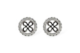 H188-04020: EARRING JACKETS .30 TW (FOR 1.50-2.00 CT TW STUDS)