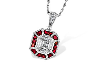 H190-76729: NECK .86 PRIN RUBY 1.31 TGW