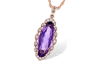 H190-80374: NECK 3.60 AMETHYST 3.74 TGW