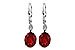 H190-81283: EARR 3.45 TW GARNET 3.50 TGW (9x7MM GAR)