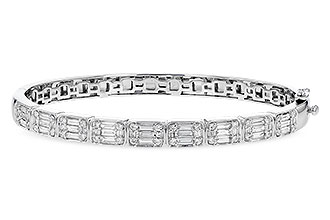 H273-48602: BANGLE 1.25 TW BAGUETTES