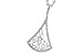 H273-51302: NECKLACE .50 TW