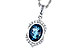 H273-54065: NECK 1.96 LONDON BLUE TOPAZ 2.10 TGW