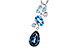 H274-39529: NECK 1.99 TW BLUE TOPAZ 2.02 TGW